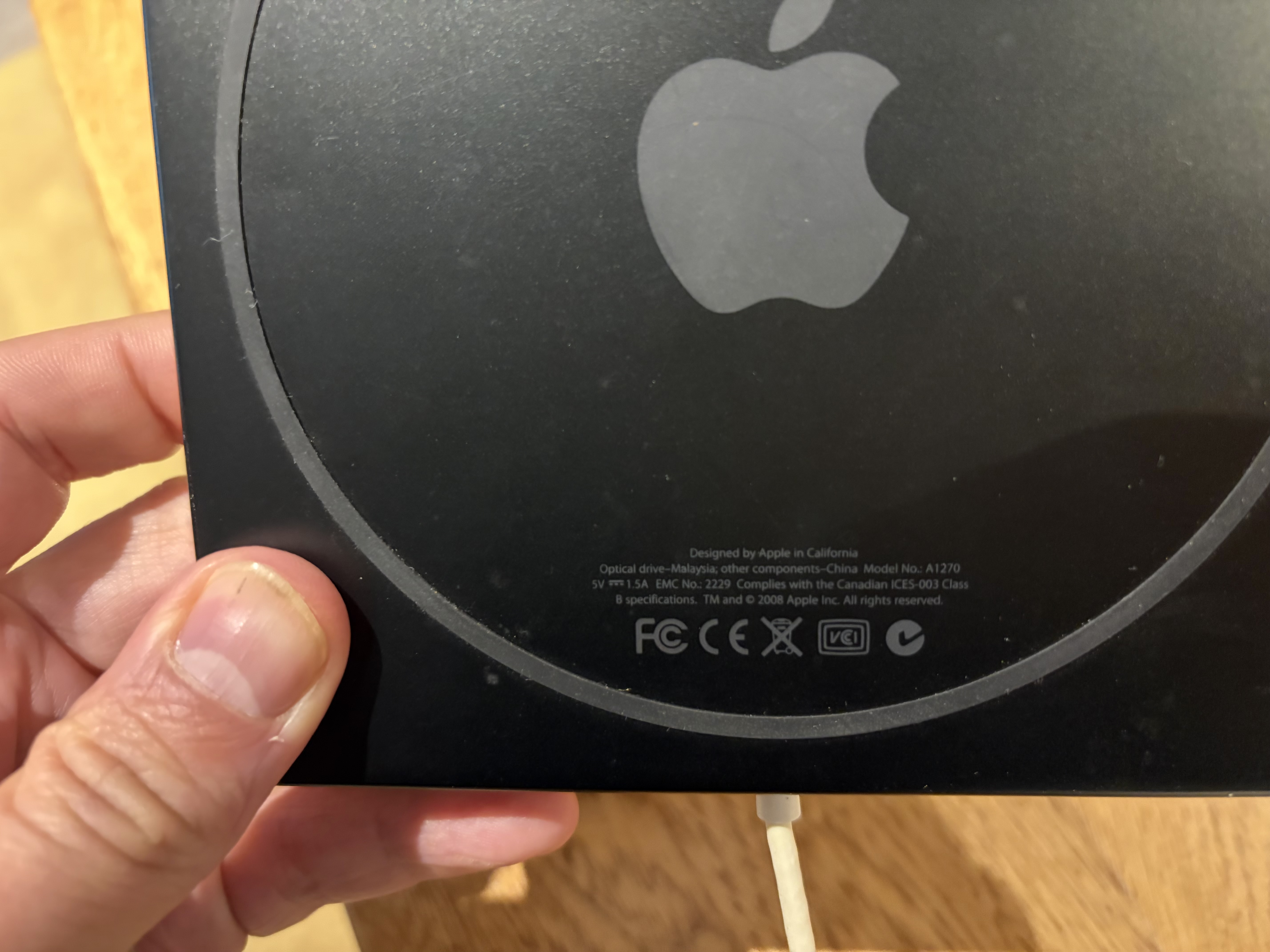 Apple SuperDrive (Modelo A1270) 3