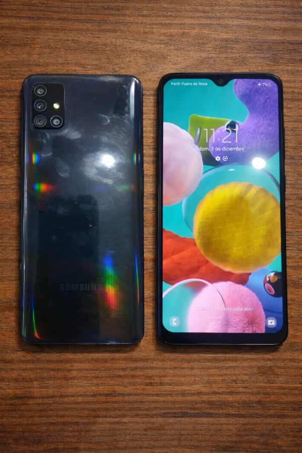 Samsung Galaxy A51 128gb 4gb Ram Dual Sim Azul, (Usado)